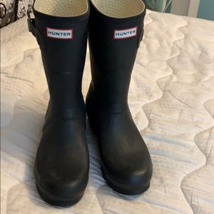 Hunter boots 3/4 length